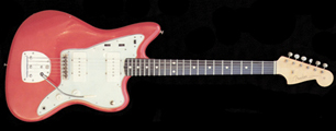 Original Fender Jaguar in George Fullerton's "Fullerton Red" which was destined to become the legendary "Fiesta Red"